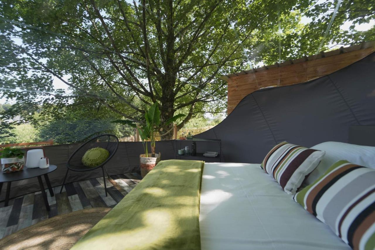 Bulles Odette & Ginette Et Tiny House Suzette "Au Guet Marais" Etape Insolite Paliseul Luaran gambar