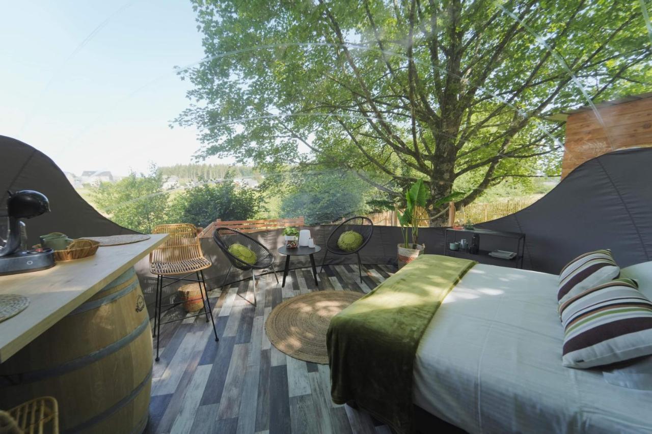 Bulles Odette & Ginette Et Tiny House Suzette "Au Guet Marais" Etape Insolite Paliseul Luaran gambar