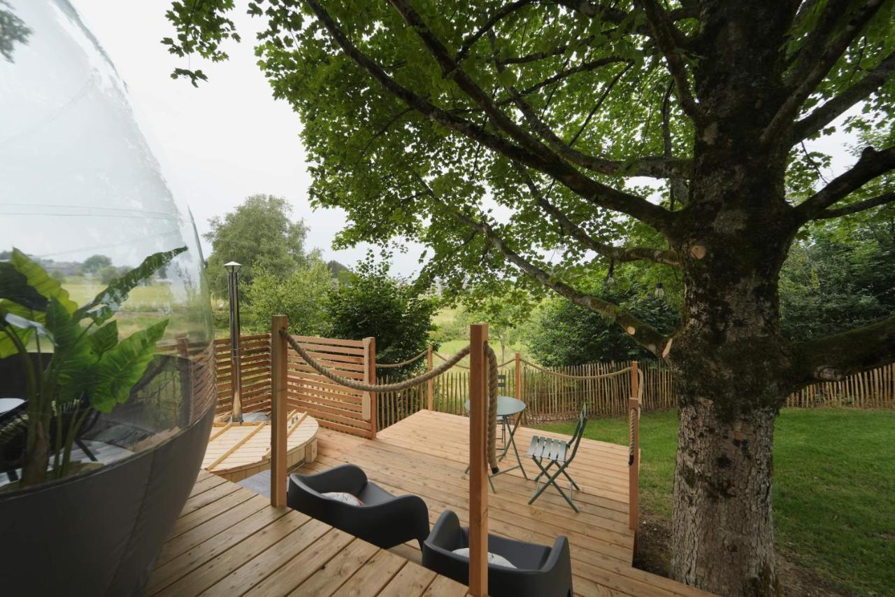 Bulles Odette & Ginette Et Tiny House Suzette "Au Guet Marais" Etape Insolite Paliseul Luaran gambar