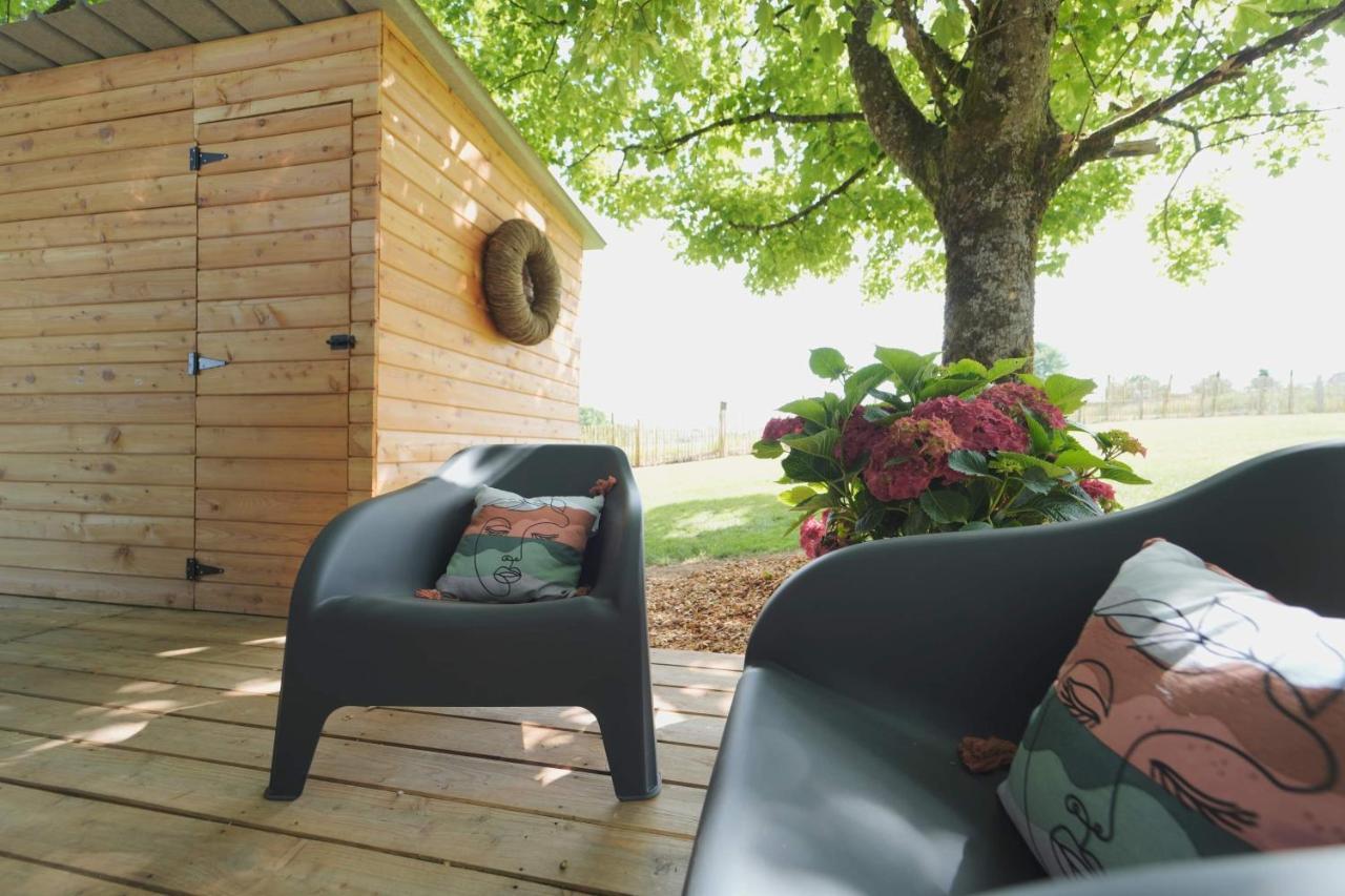 Bulles Odette & Ginette Et Tiny House Suzette "Au Guet Marais" Etape Insolite Paliseul Luaran gambar