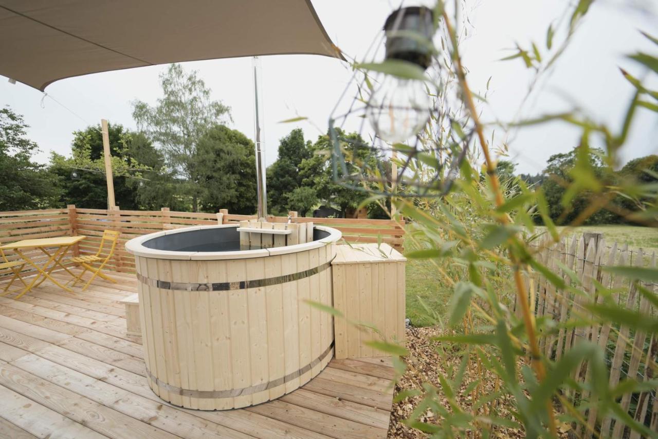 Bulles Odette & Ginette Et Tiny House Suzette "Au Guet Marais" Etape Insolite Paliseul Luaran gambar