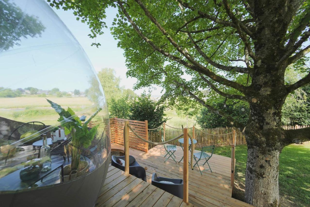 Bulles Odette & Ginette Et Tiny House Suzette "Au Guet Marais" Etape Insolite Paliseul Luaran gambar