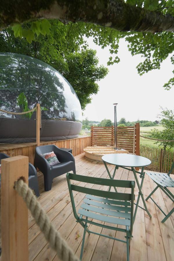 Bulles Odette & Ginette Et Tiny House Suzette "Au Guet Marais" Etape Insolite Paliseul Luaran gambar