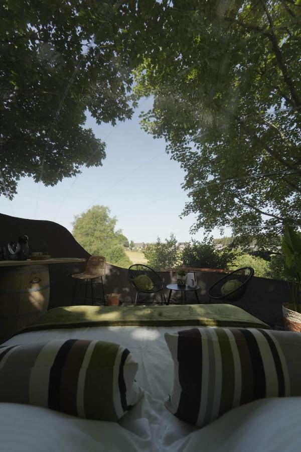 Bulles Odette & Ginette Et Tiny House Suzette "Au Guet Marais" Etape Insolite Paliseul Luaran gambar