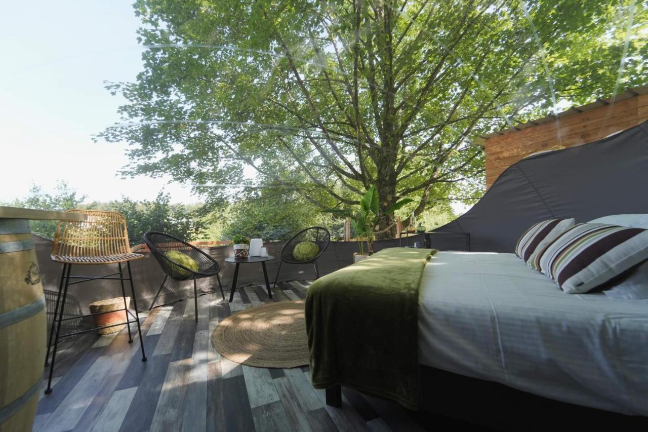 Bulles Odette & Ginette Et Tiny House Suzette "Au Guet Marais" Etape Insolite Paliseul Luaran gambar
