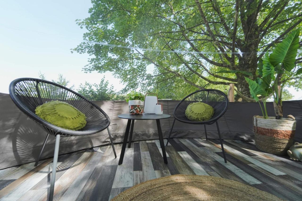 Bulles Odette & Ginette Et Tiny House Suzette "Au Guet Marais" Etape Insolite Paliseul Luaran gambar